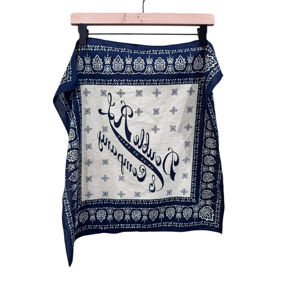 Ralph Lauren Double RL Other - RRL Ralph Lauren Vintage navy & White Double RL Bandana *clearance moving sale